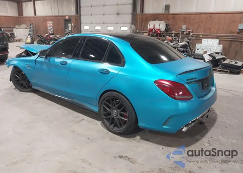 2015 Mercedes-Benz C 63 Amg S from USA, damaged, VIN 55SWF8HBXFU088254
